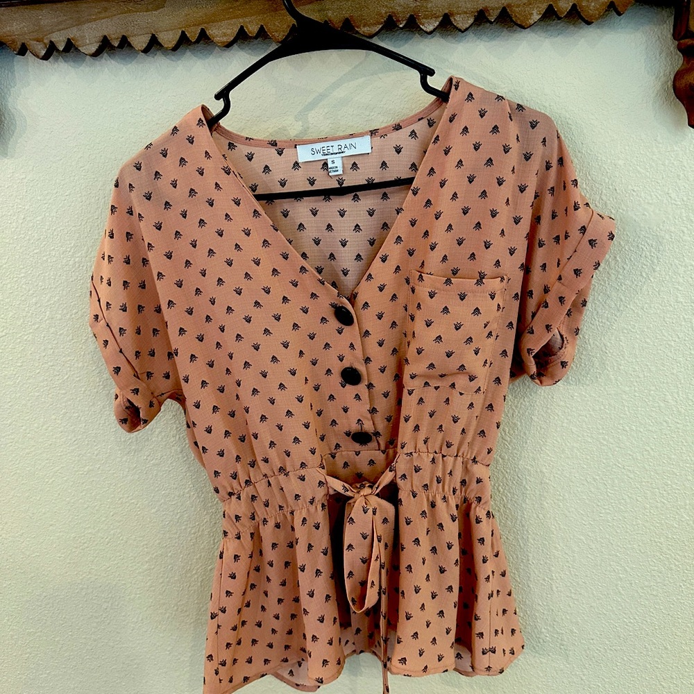 Sweet Rain, Blouse, Size Small